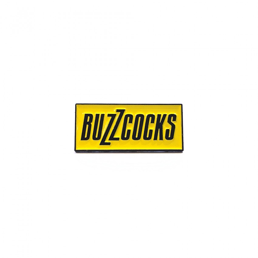 Buzzcocks Logo Enamel Badge (Yellow)