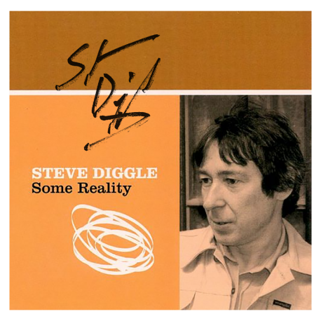 Some Reality (Steve Diggle) CD SIGNED