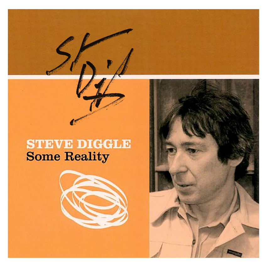 Some Reality (Steve Diggle) CD SIGNED